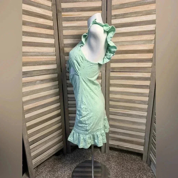 Asos Design – Seafoam Mini Dress - Size 4 - Picture 3 of 7